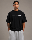 Camiseta preta Face Future